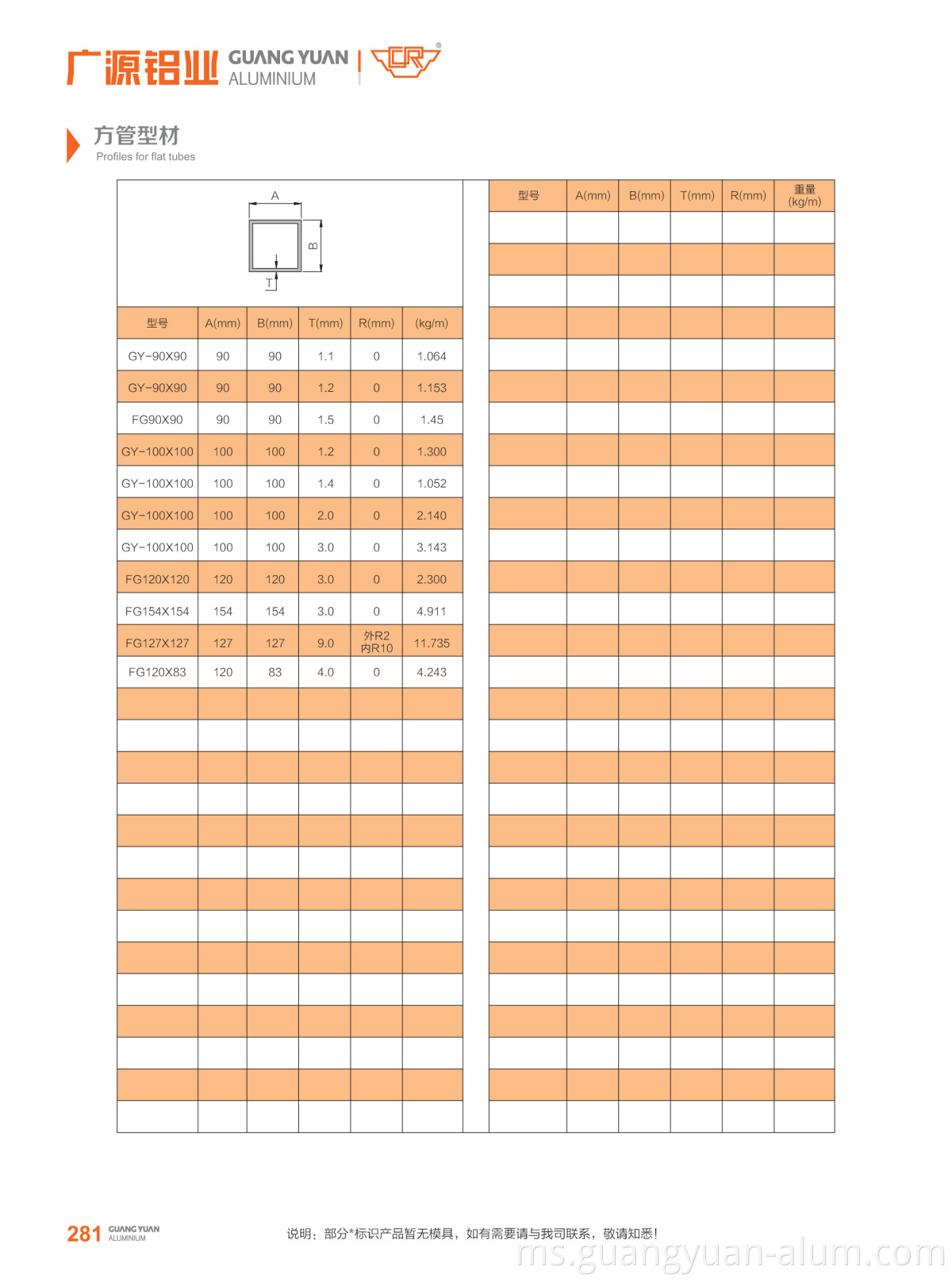 guangyuan aluminum co., ltd Aluminium Square Tubes aluminum tubing aluminum tubes